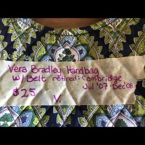 Retired Vera Bradley Cambridge